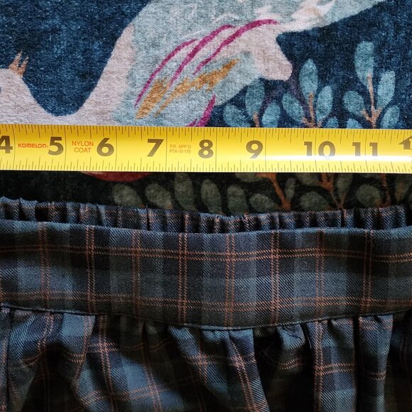 Nightingale Buckled Check Midi Skirt, US Size 8/UK12/EU40 - Picture 10 of 10